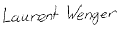 signature Laurent Wenger